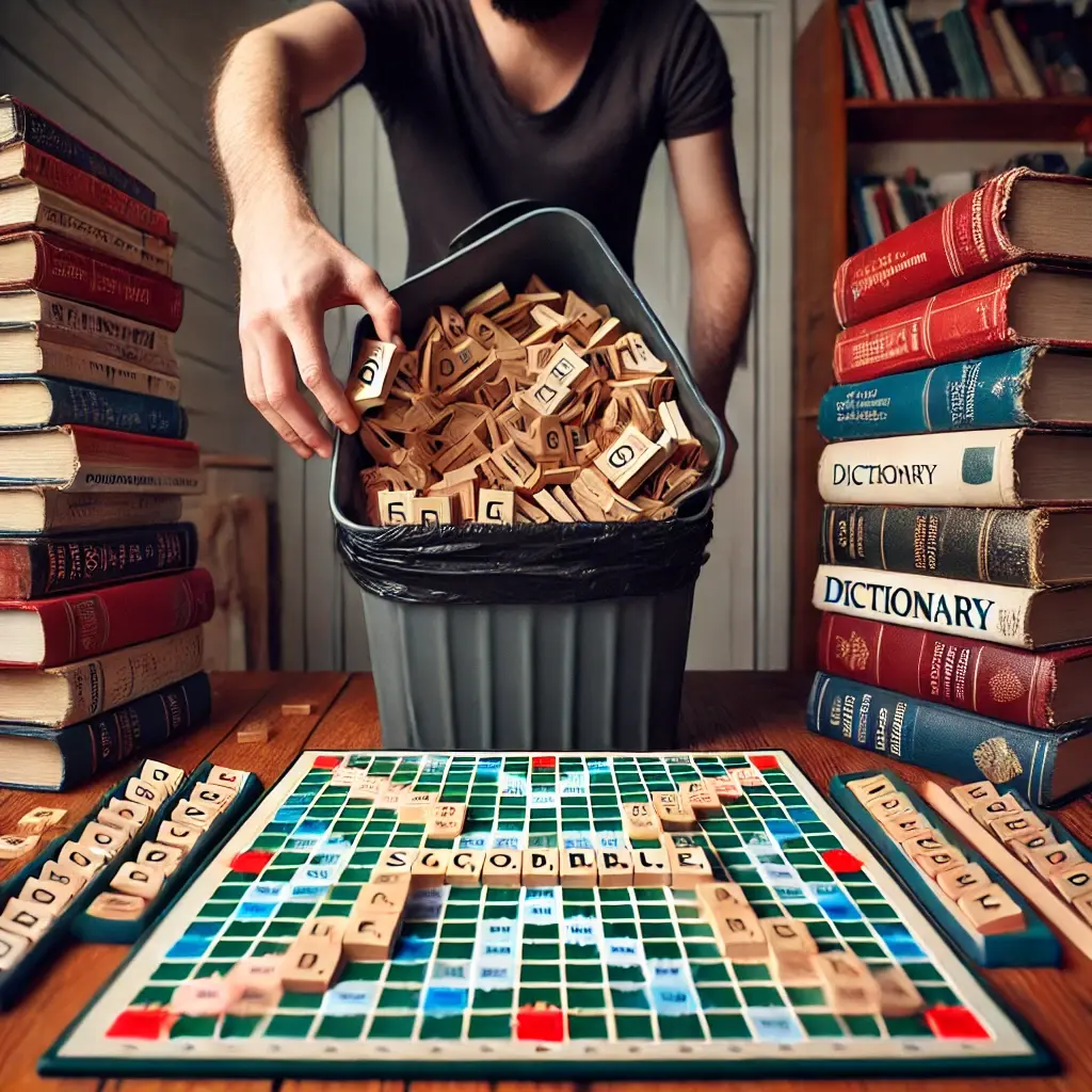 Dlaczego nie korzystam ze słowników podczas gry w Scrabble?