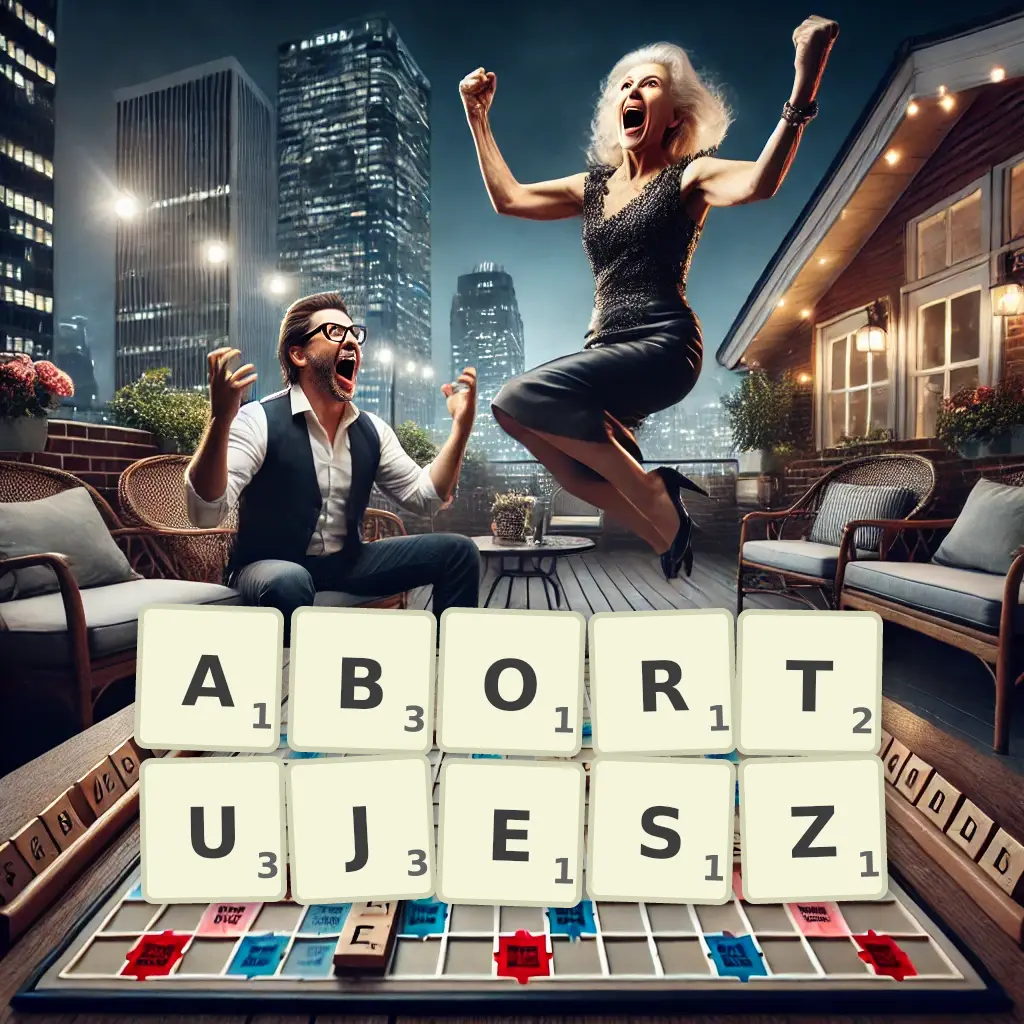 Słowa z liter ABORTUJESZ