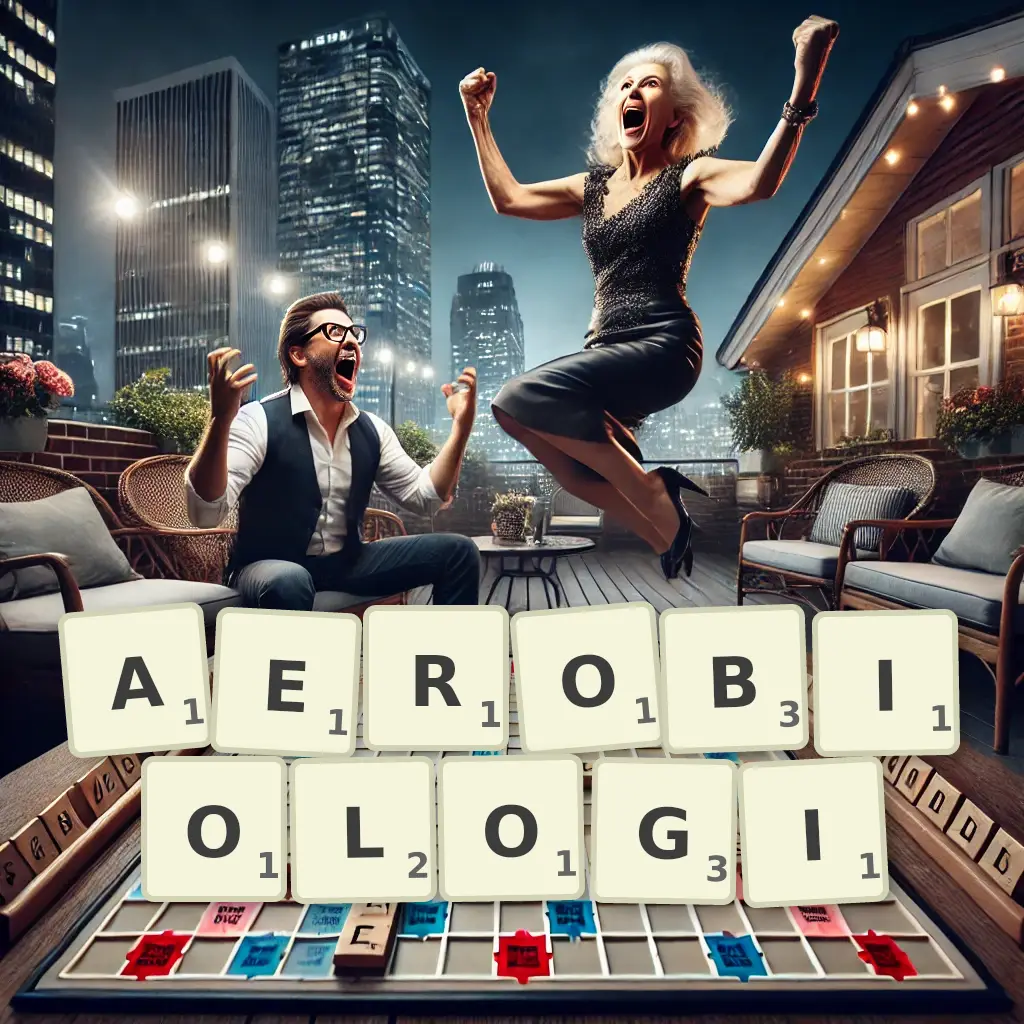 Słowa z liter AEROBIOLOGI