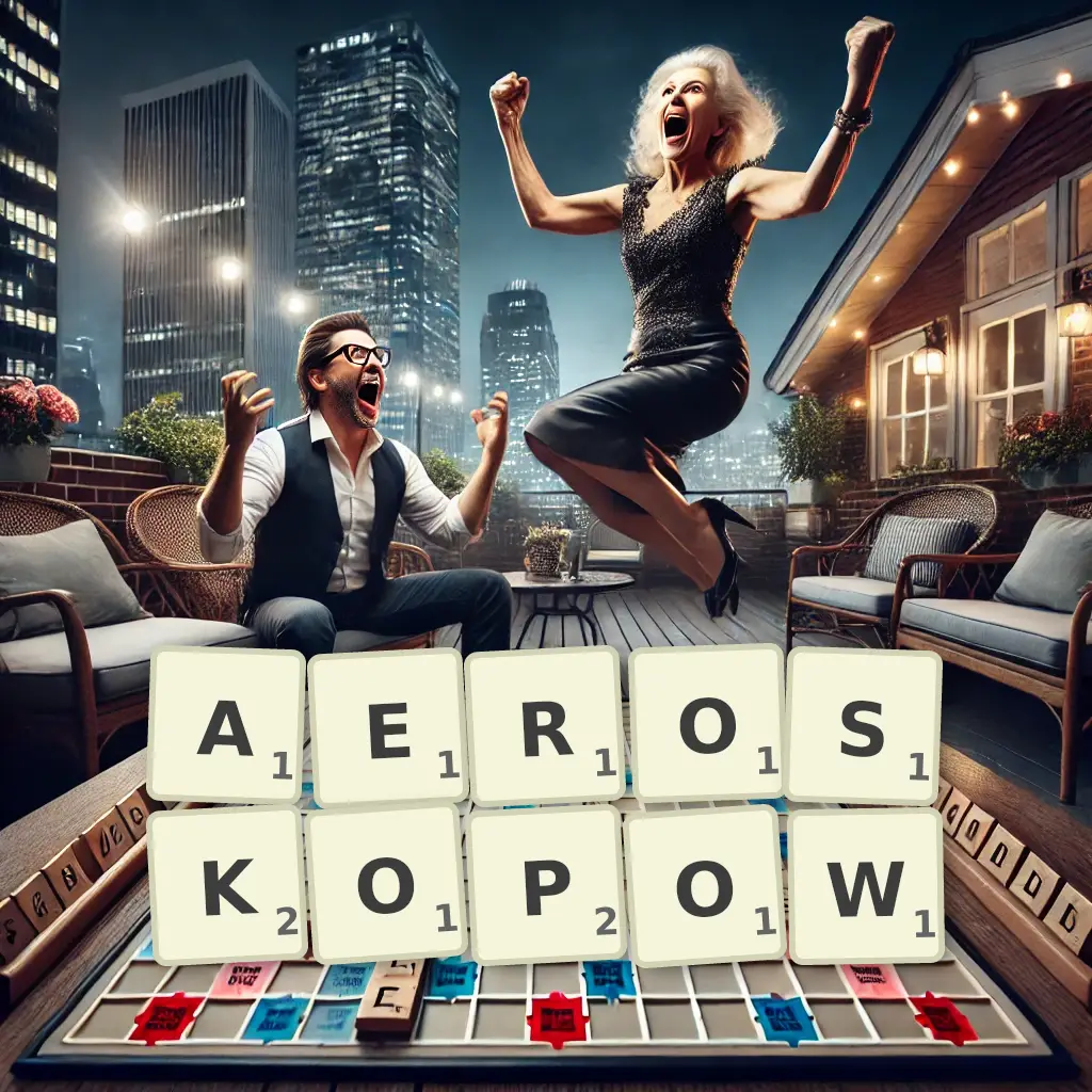 Słowa z liter AEROSKOPÓW
