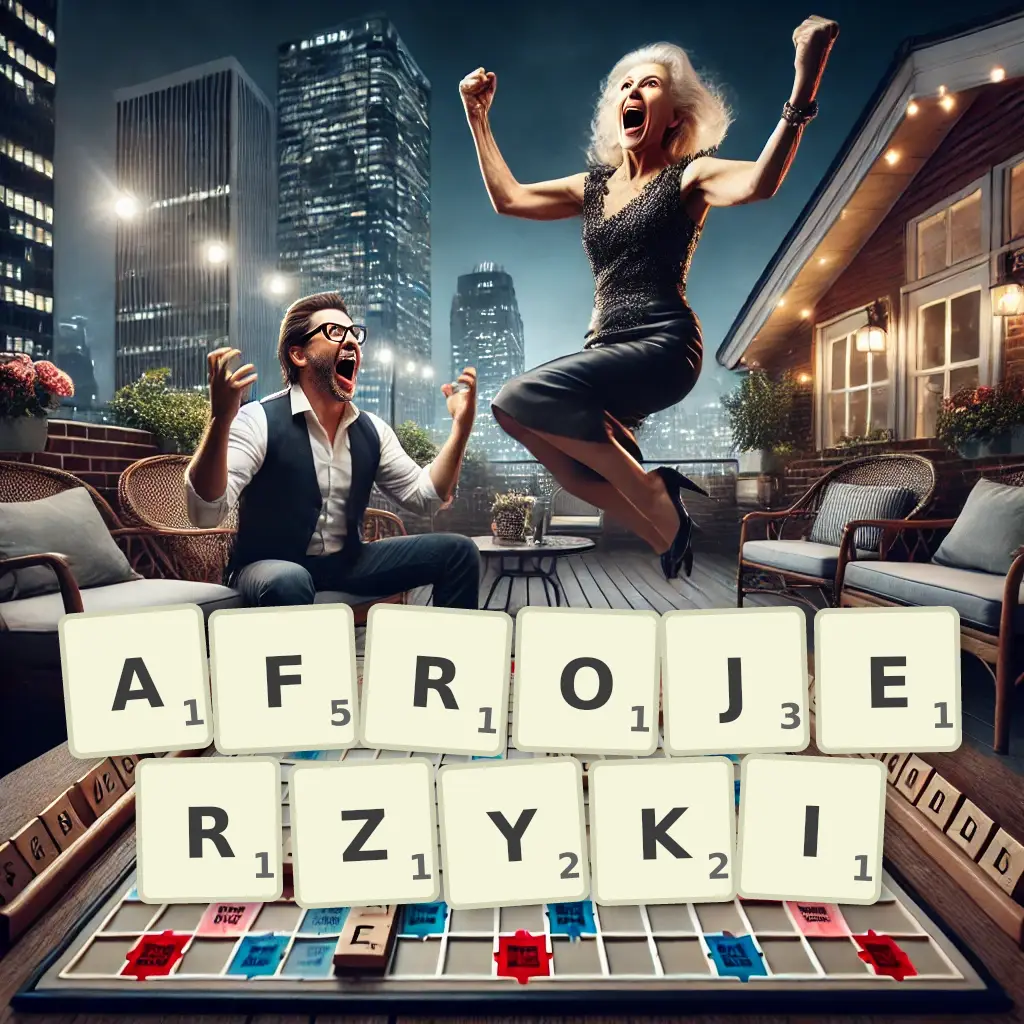 Słowa z liter AFROJERZYKI