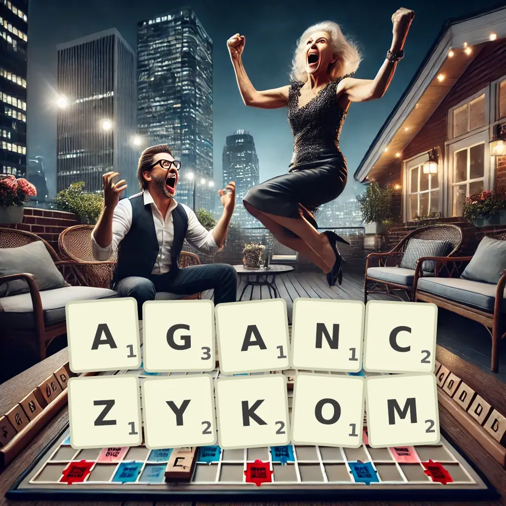 Słowa z liter AGAŃCZYKOM
