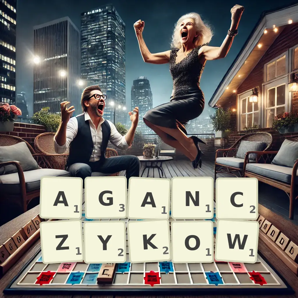 Słowa z liter AGAŃCZYKÓW