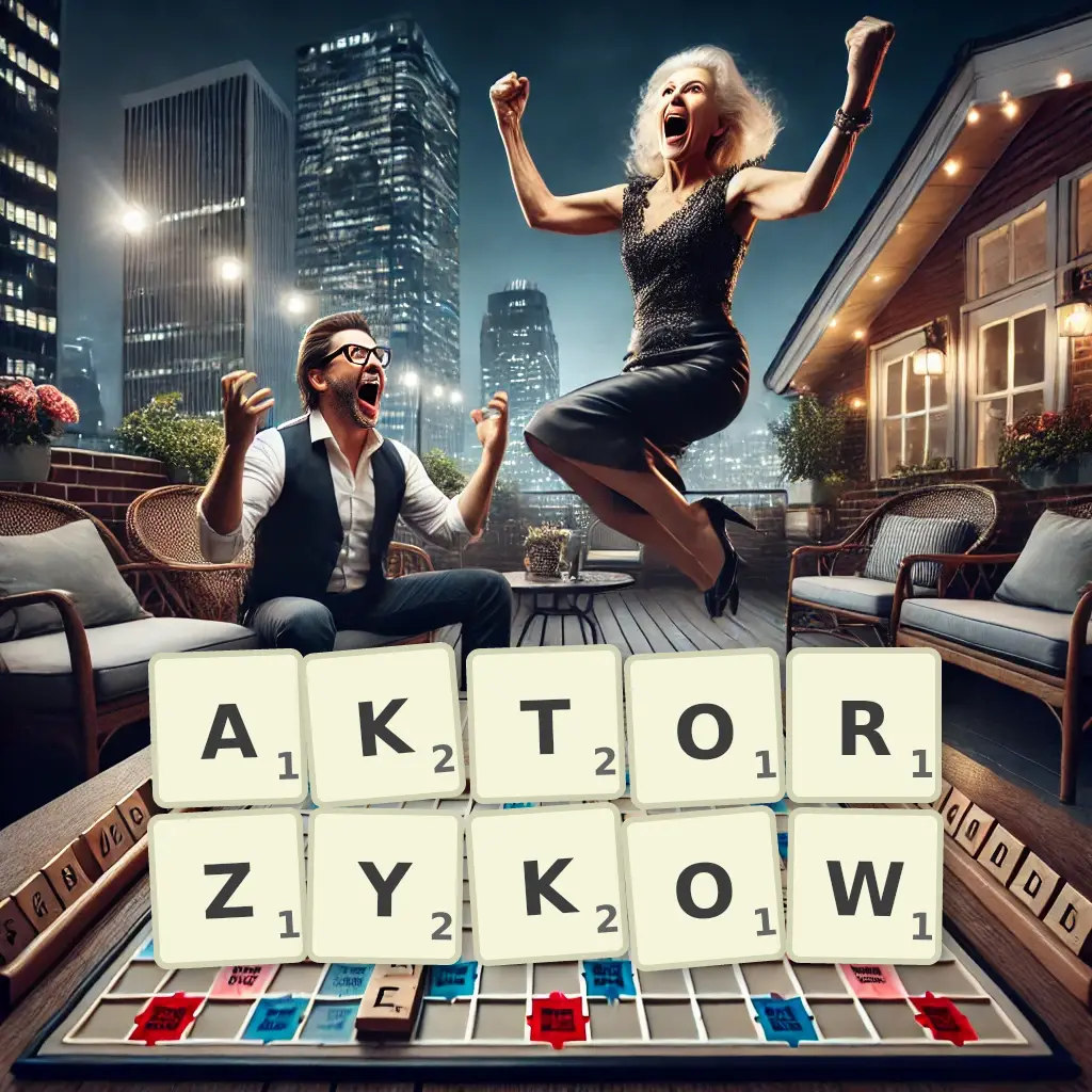Słowa z liter AKTORZYKÓW