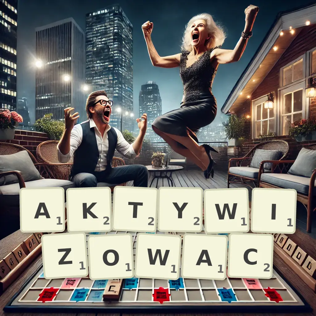 Słowa z liter AKTYWIZOWAĆ