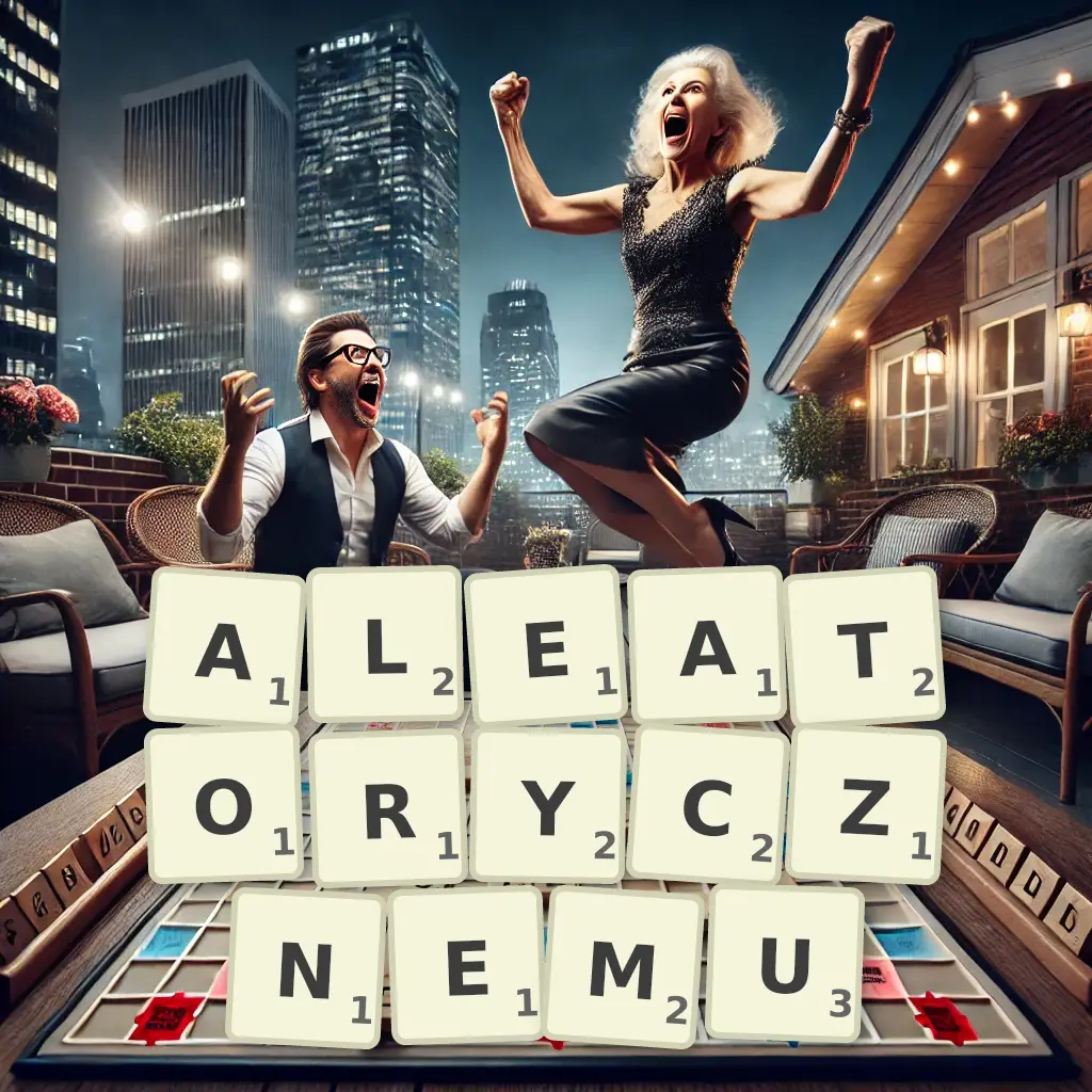 Słowa z liter ALEATORYCZNEMU