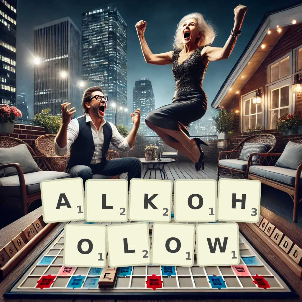 Słowa z liter ALKOHOLÓW