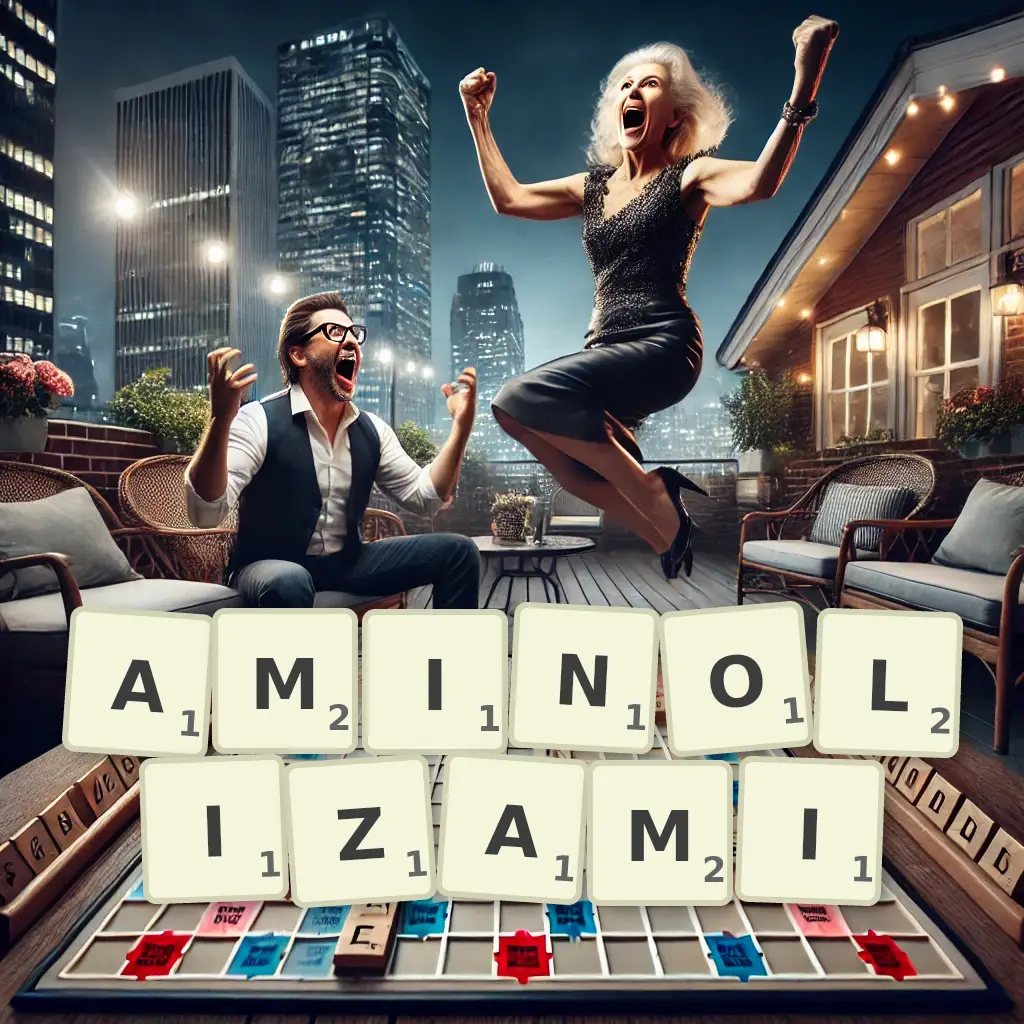 Słowa z liter AMINOLIZAMI