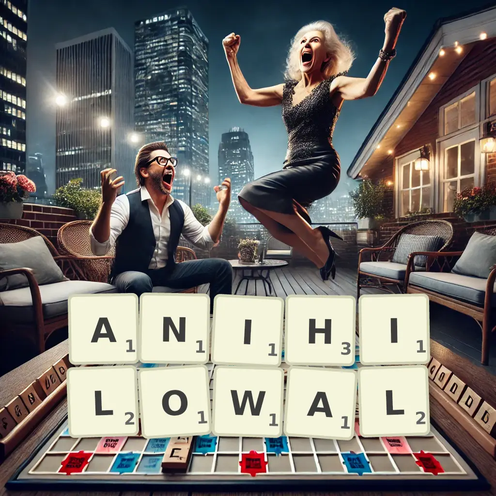 Lista słów z liter ANIHILOWAŁ Słowa z liter ANIHILOWAŁ