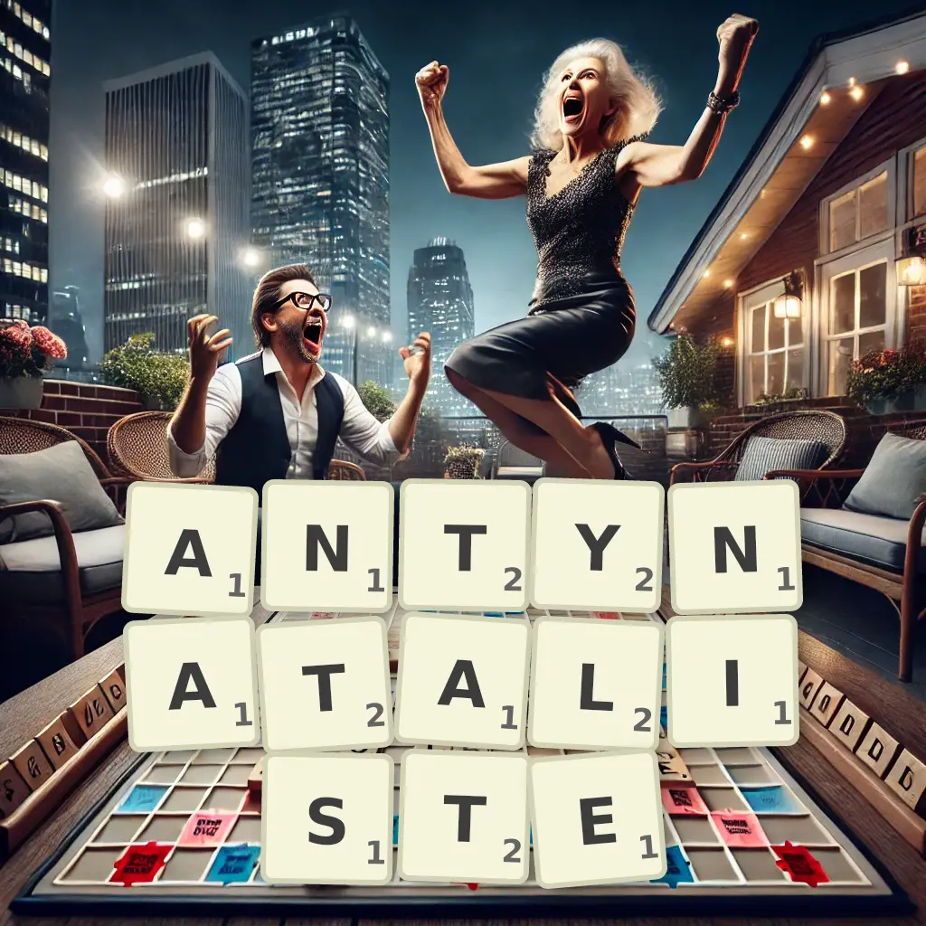 Słowa z liter ANTYNATALISTĘ