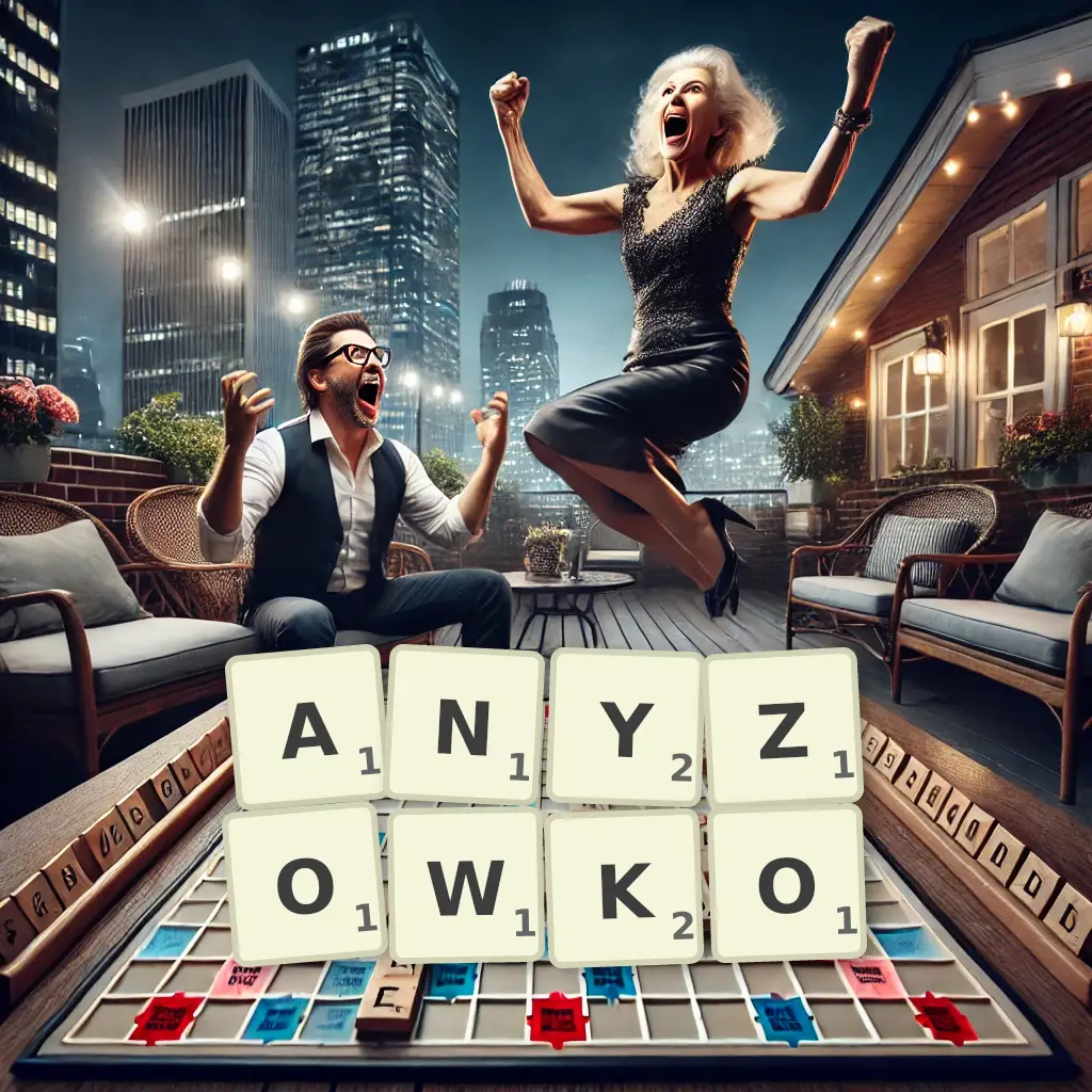 Słowa z liter ANYŻÓWKO