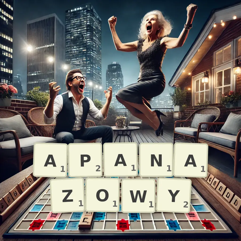 Słowa z liter APANAŻOWY