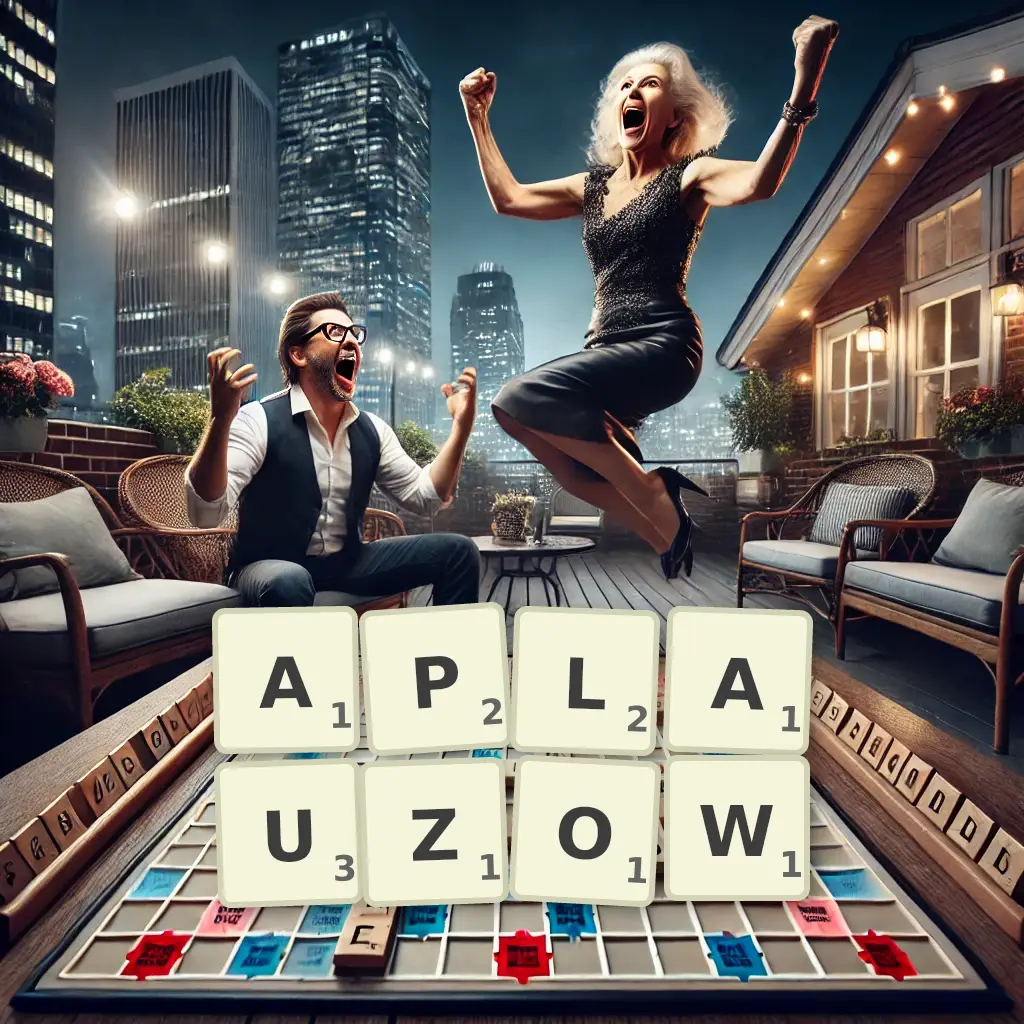 Słowa z liter APLAUZÓW