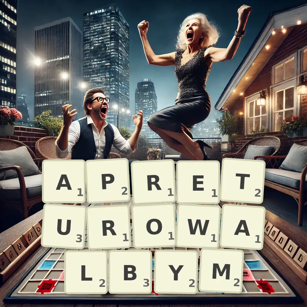 Słowa z liter APRETUROWAŁBYM