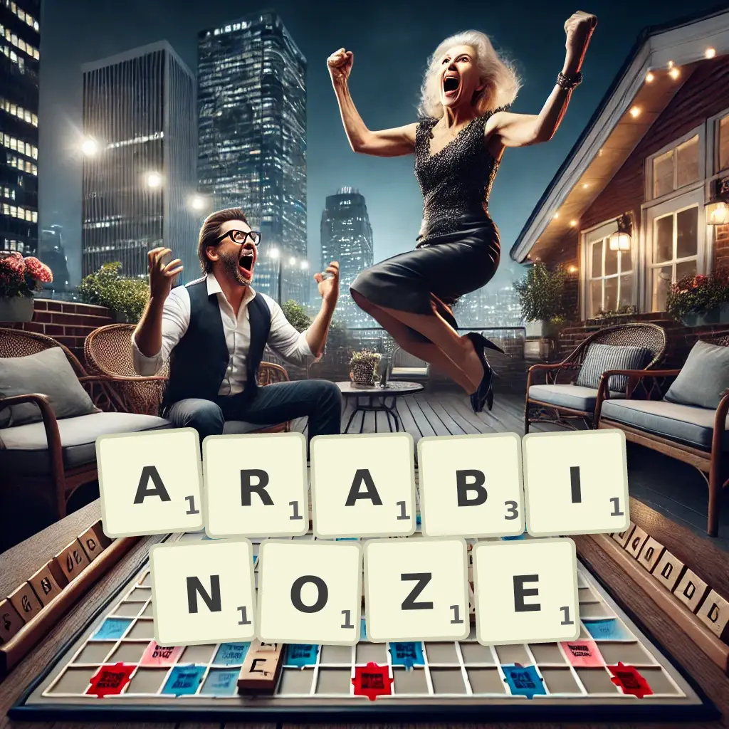 Słowa z liter ARABINOZĘ