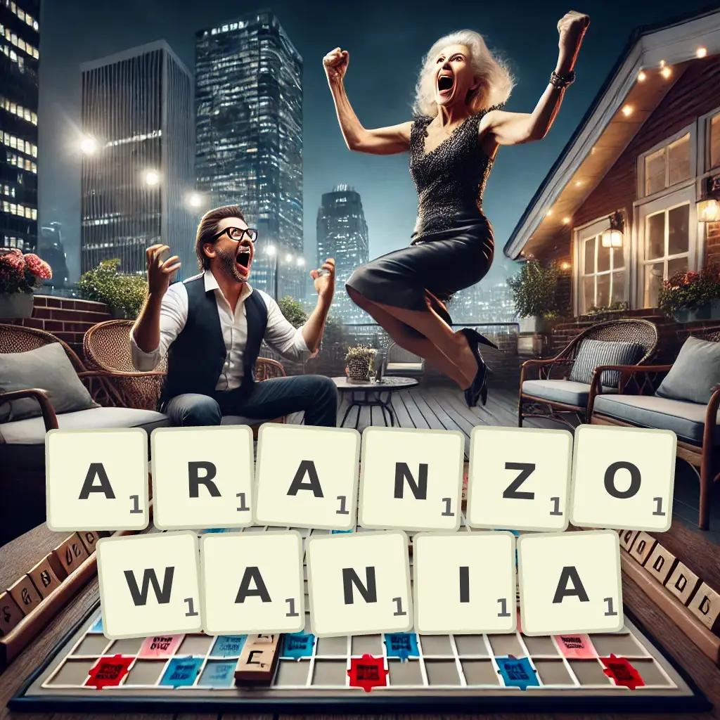 Słowa z liter ARANŻOWANIA