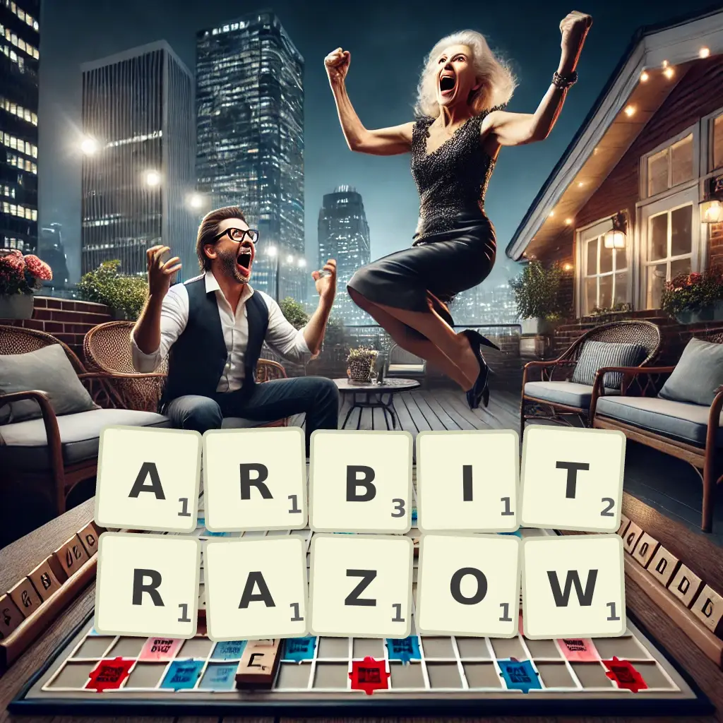 Słowa z liter ARBITRAŻÓW