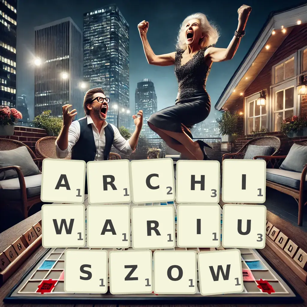 Słowa z liter ARCHIWARIUSZÓW