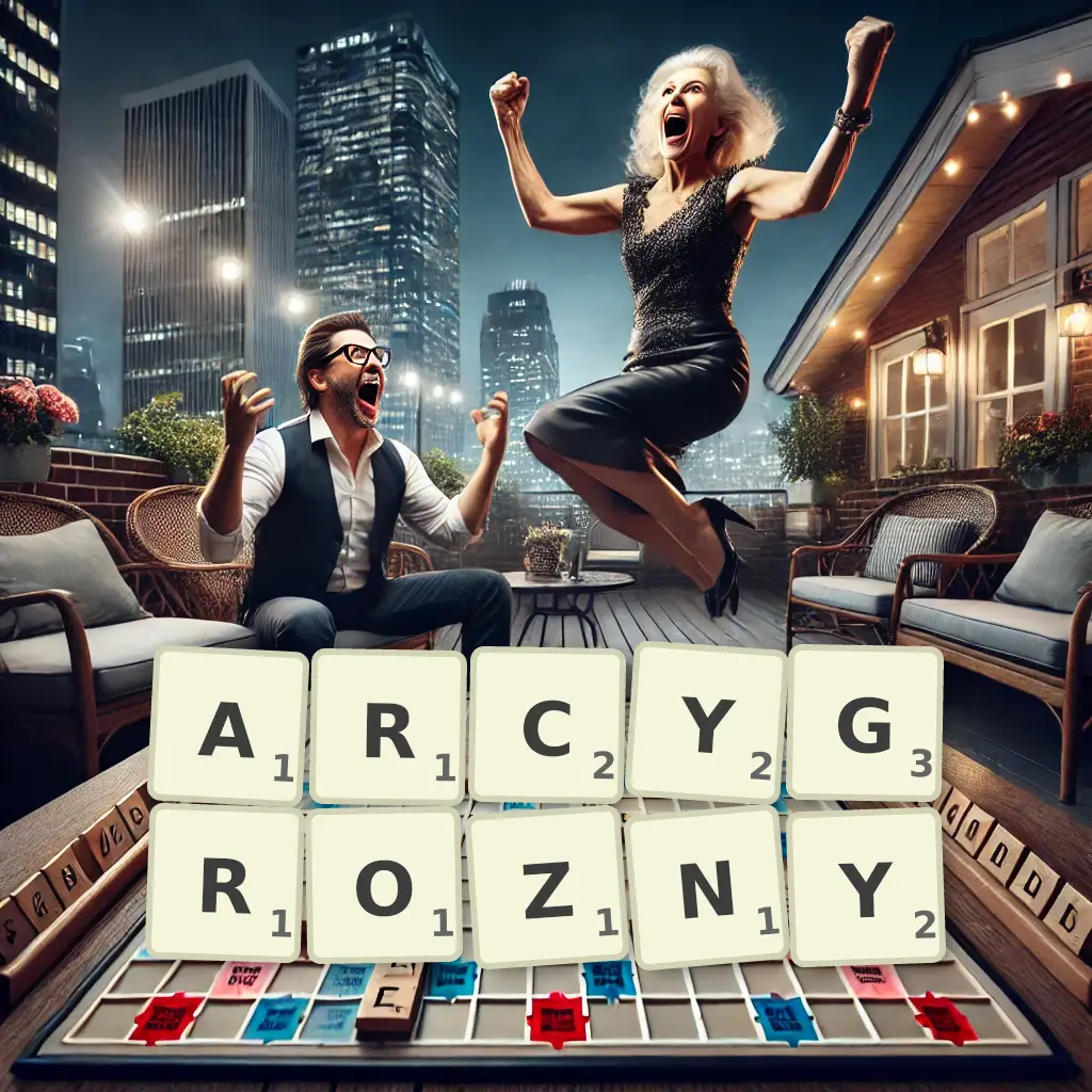 Słowa z liter ARCYGROŹNY