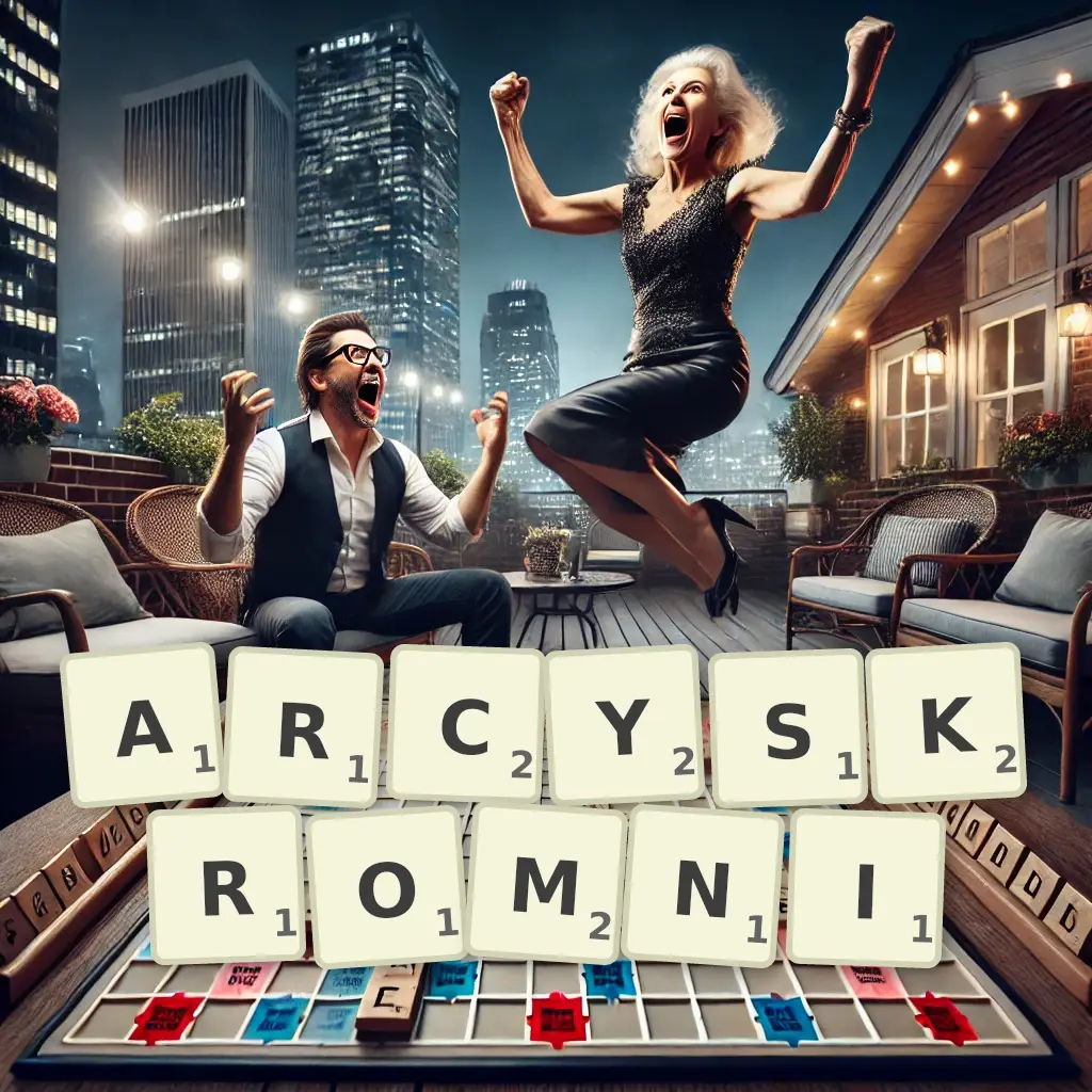 Słowa z liter ARCYSKROMNI