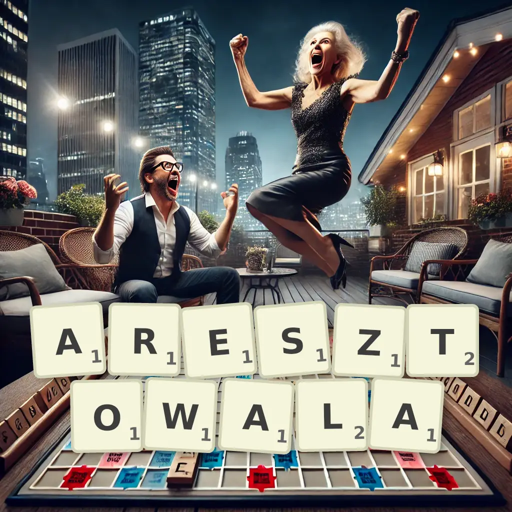 Słowa z liter ARESZTOWAŁA