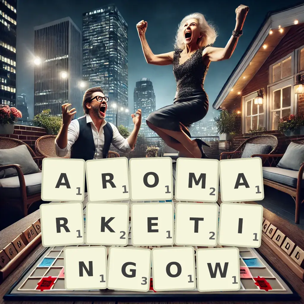 Słowa z liter AROMARKETINGÓW