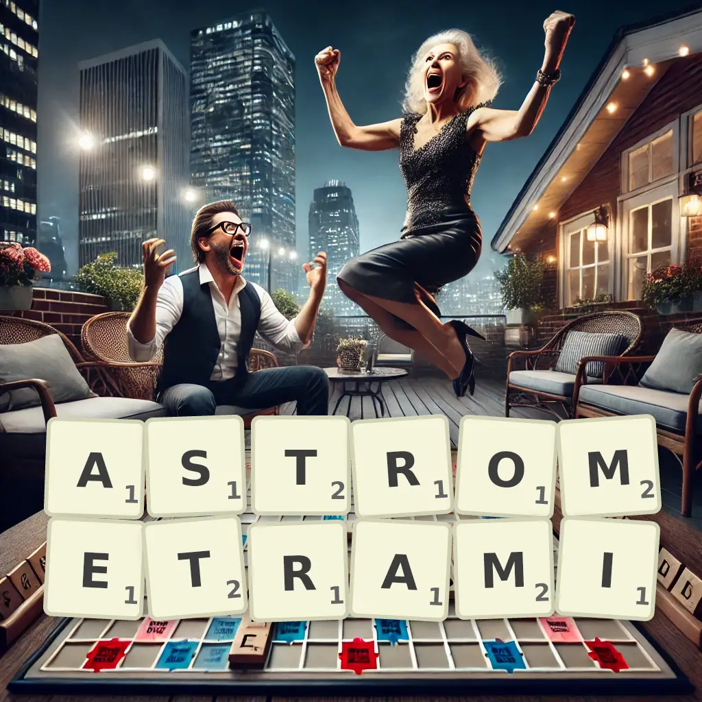 Słowa z liter ASTROMETRAMI