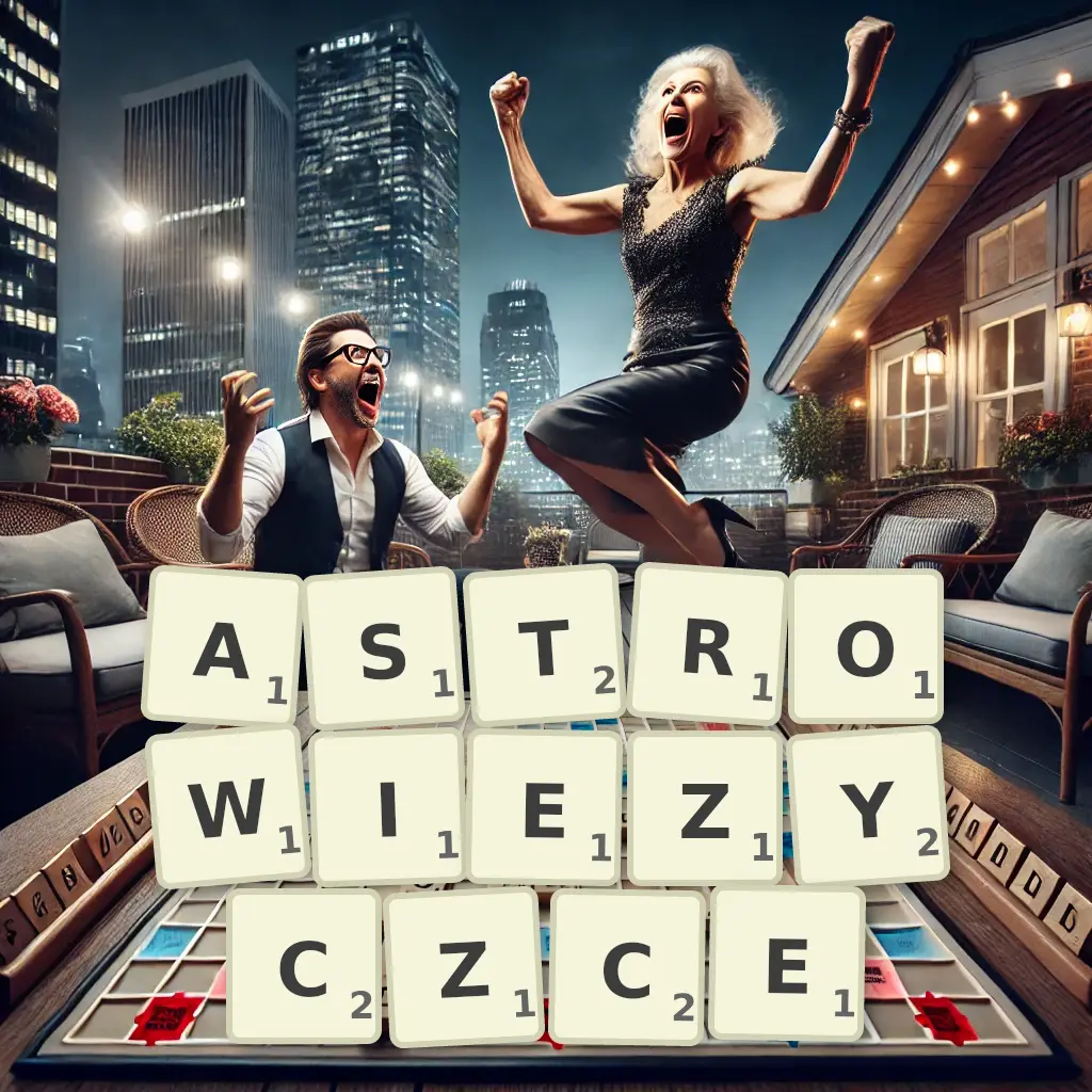 Słowa z liter ASTROWIEŻYCZCE
