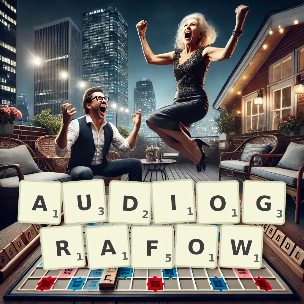 Słowa z liter AUDIOGRAFÓW