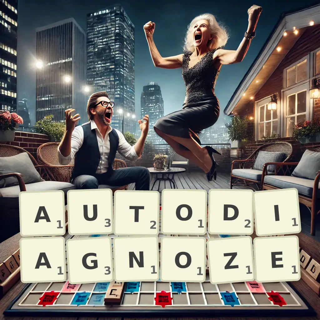 Słowa z liter AUTODIAGNOZĘ