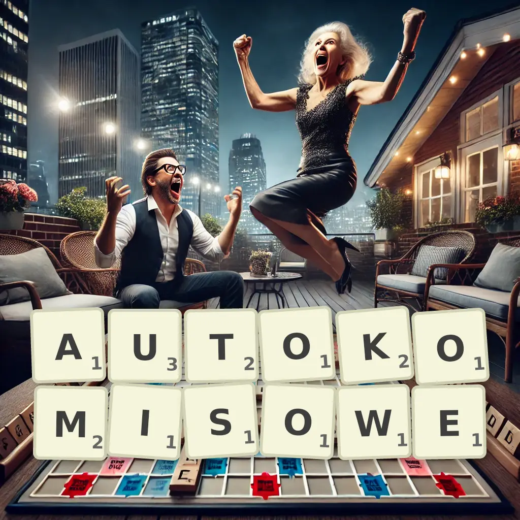Słowa z liter AUTOKOMISOWE
