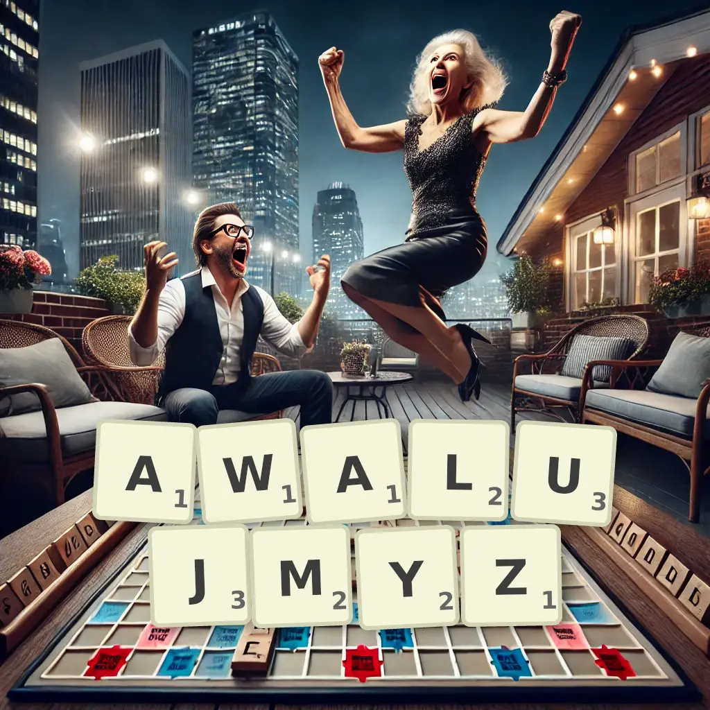 Słowa z liter AWALUJMYŻ