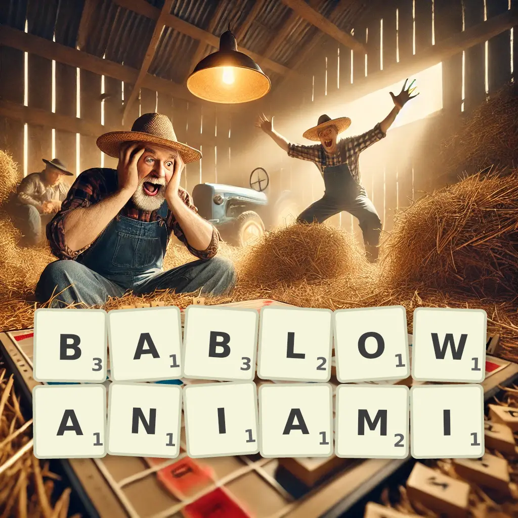 Słowa z liter BĄBLOWANIAMI