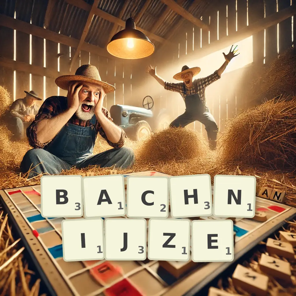 Słowa z liter BACHNIJŻE