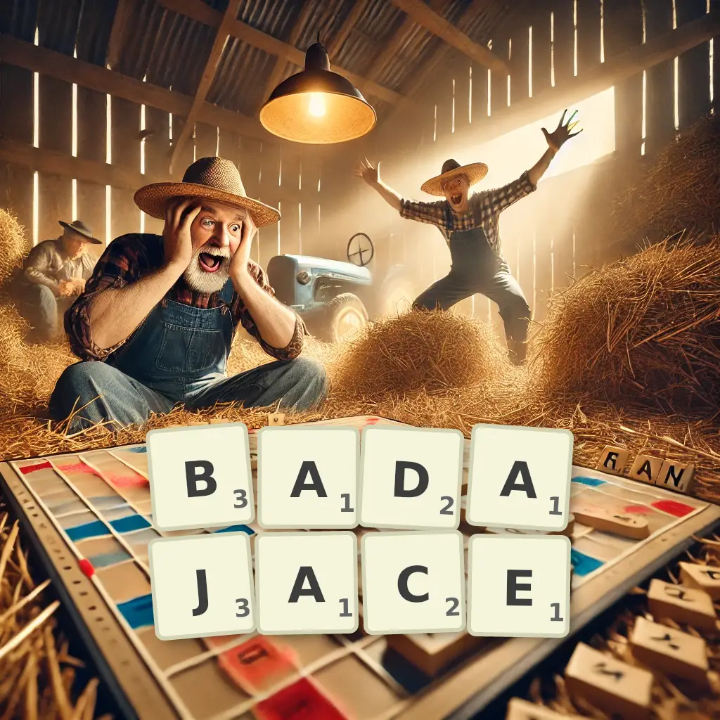 Słowa z liter BADAJĄCE