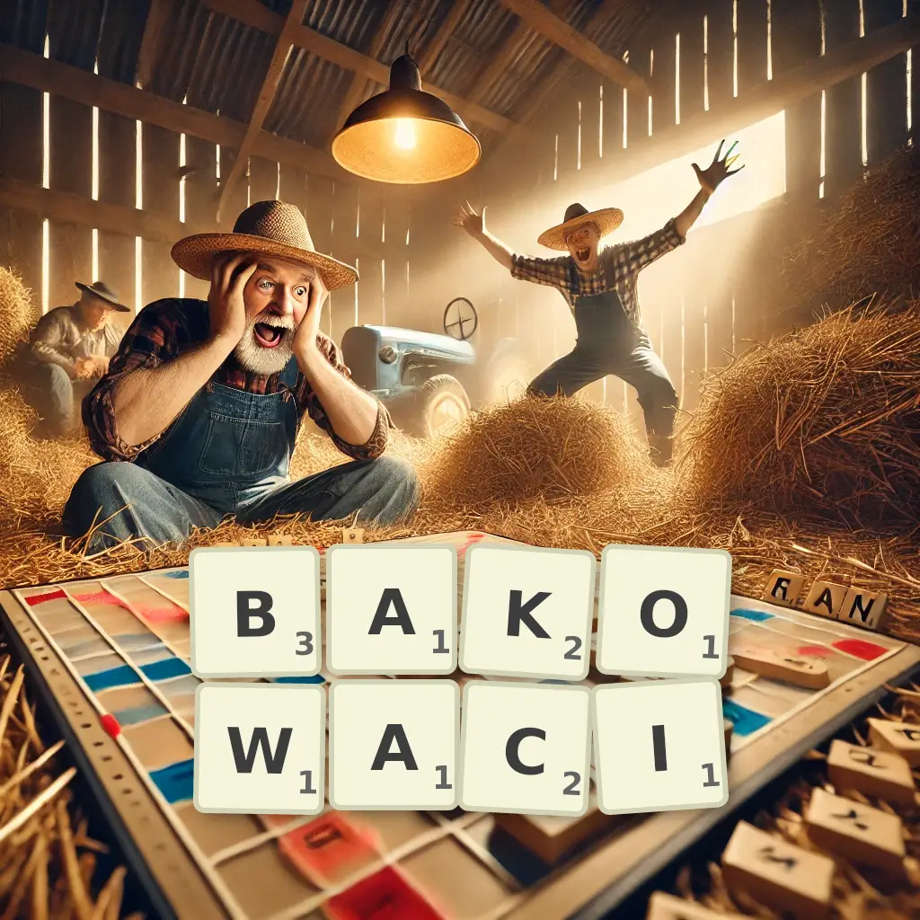 Słowa z liter BĄKOWACI