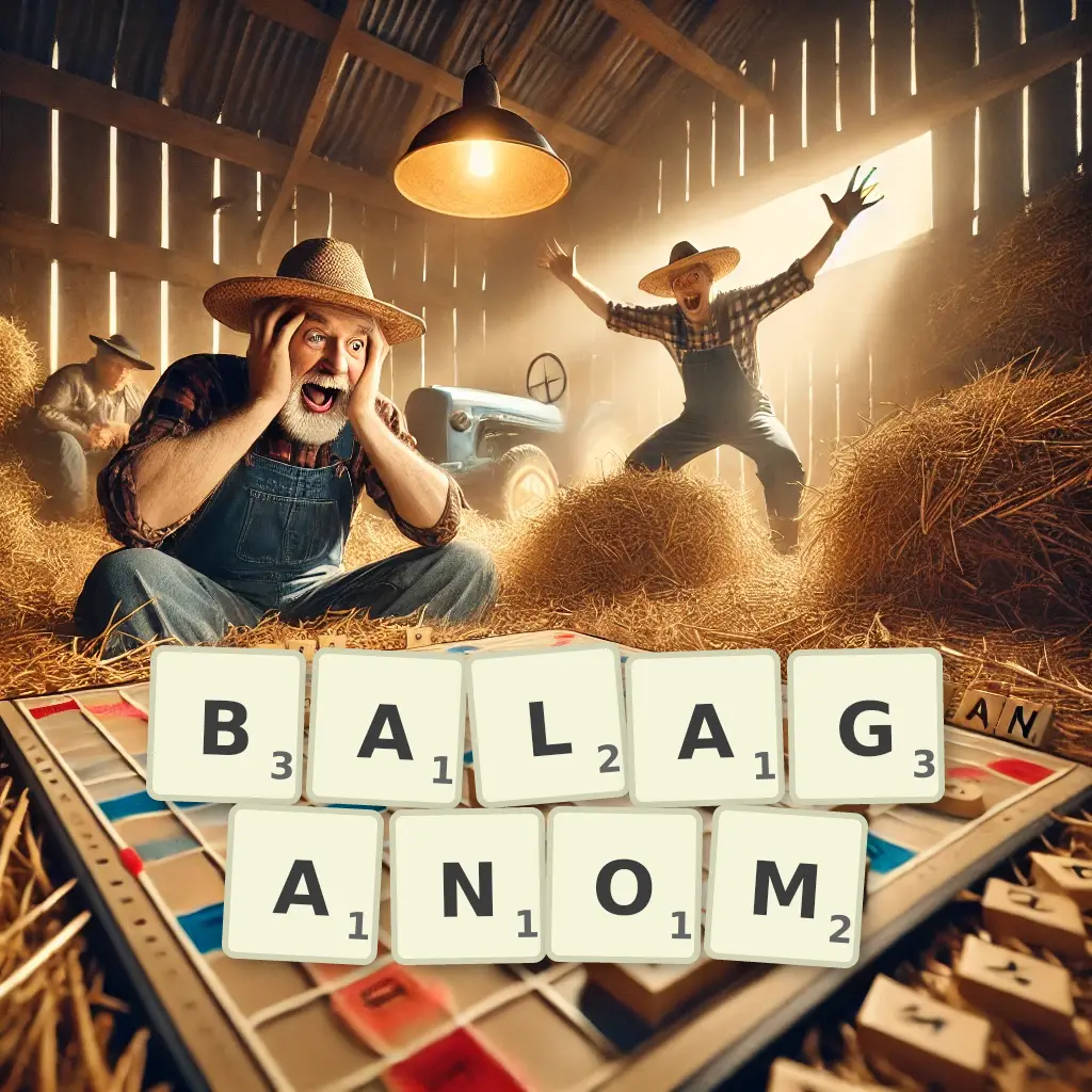 Słowa z liter BAŁAGANOM