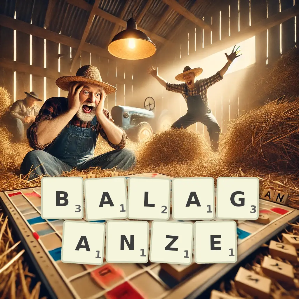 Słowa z liter BAŁAGAŃŻE