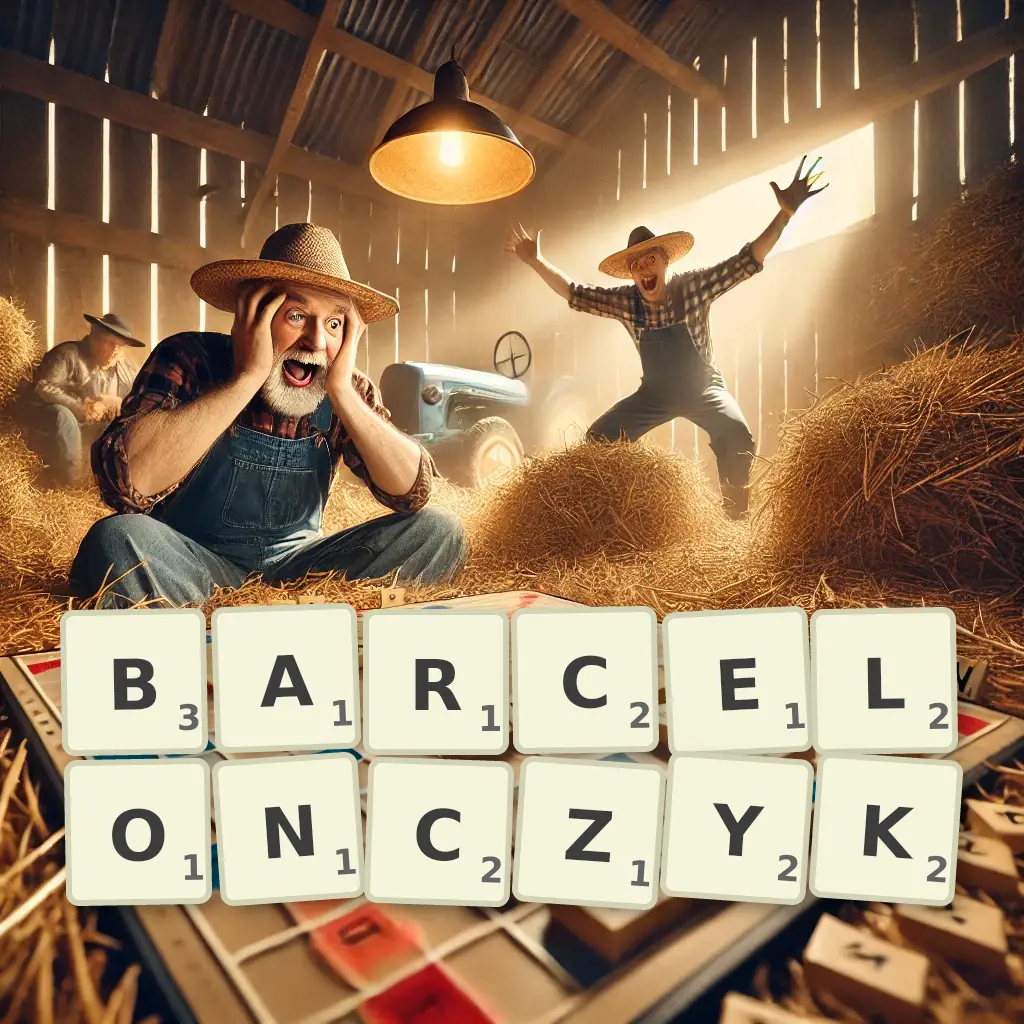 Słowa z liter BARCELOŃCZYK