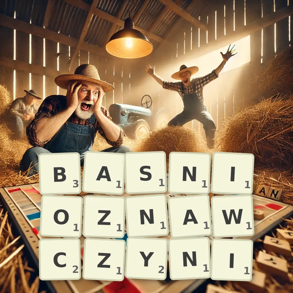 Słowa z liter BAŚNIOZNAWCZYNI