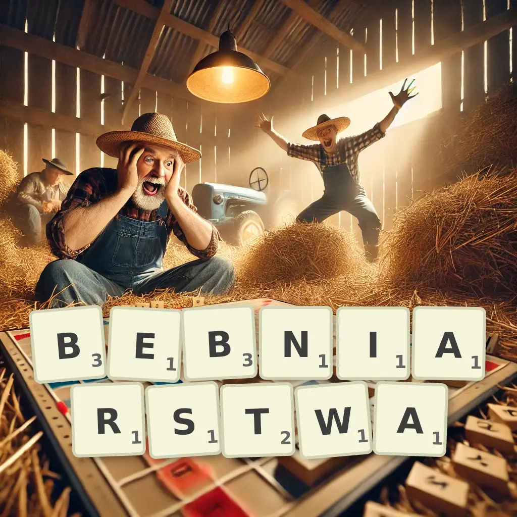 Słowa z liter BĘBNIARSTWA