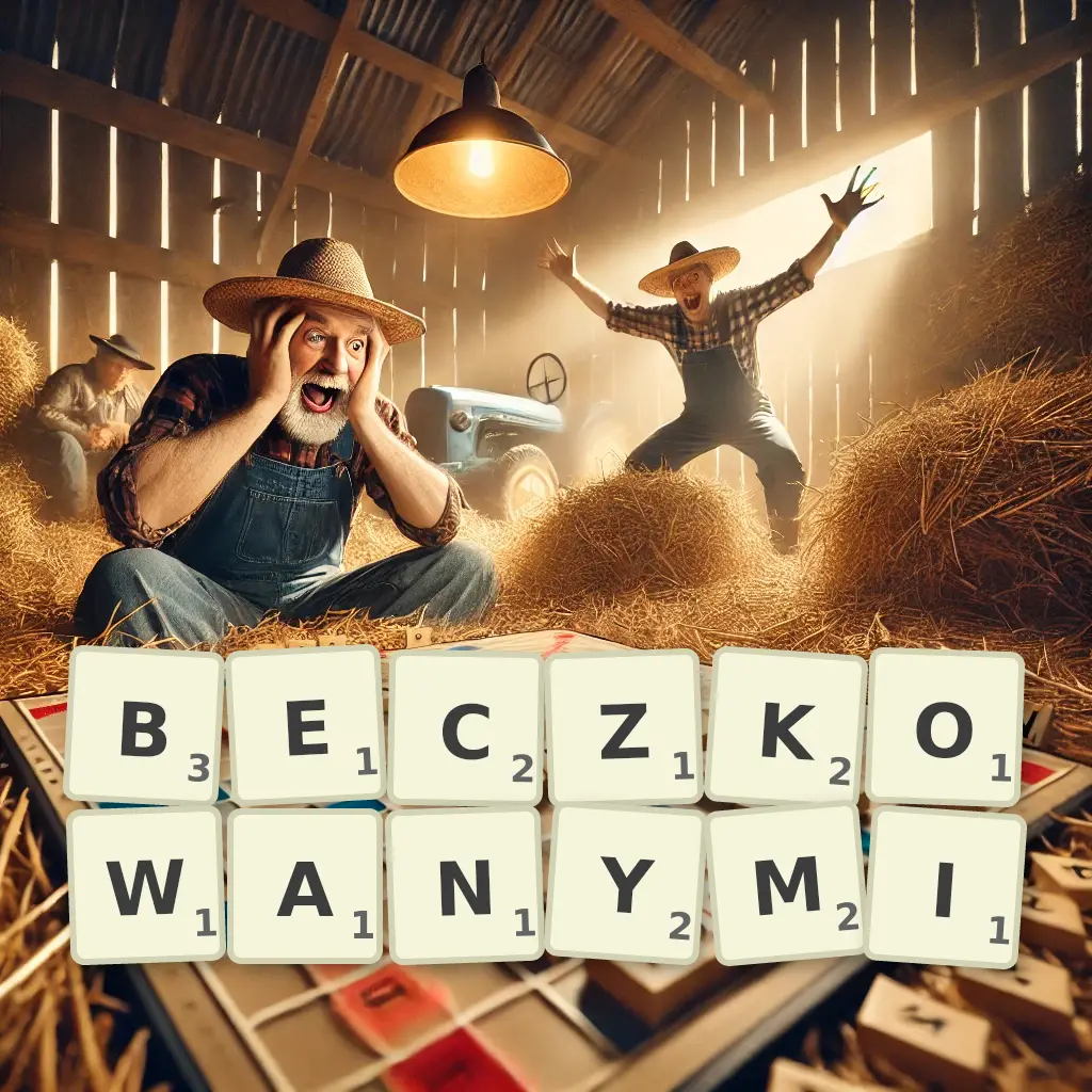 Słowa z liter BECZKOWANYMI