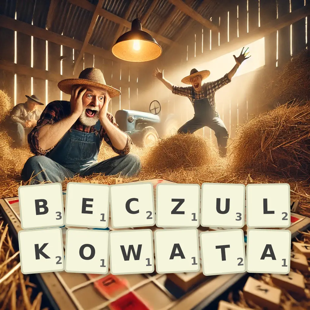 Słowa z liter BECZUŁKOWATA