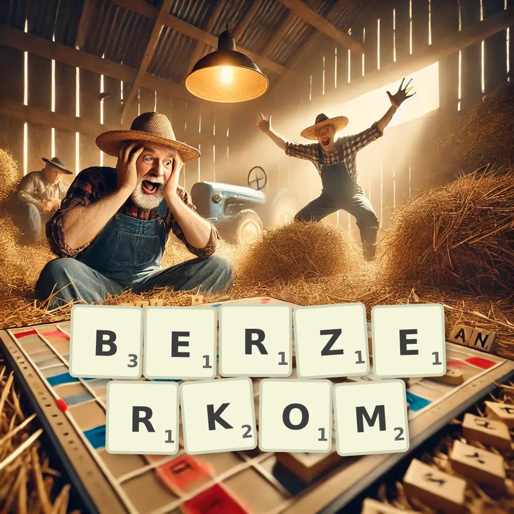 Słowa z liter BERŻERKOM