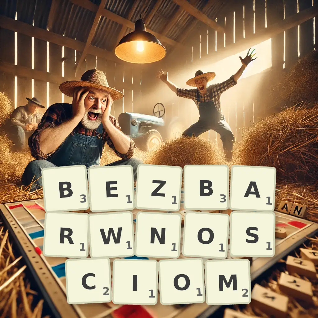 Słowa z liter BEZBARWNOŚCIOM