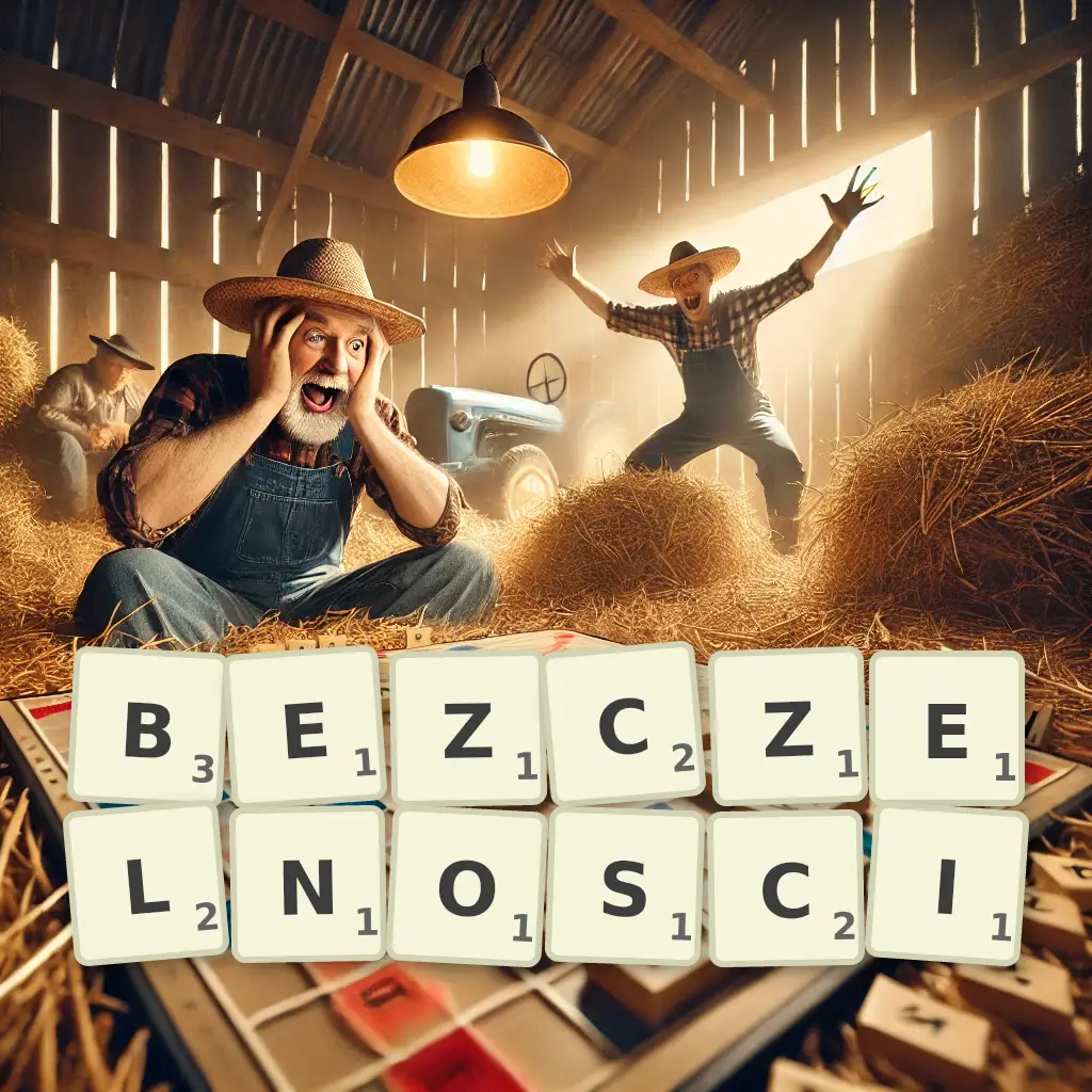 Słowa z liter BEZCZELNOŚCI