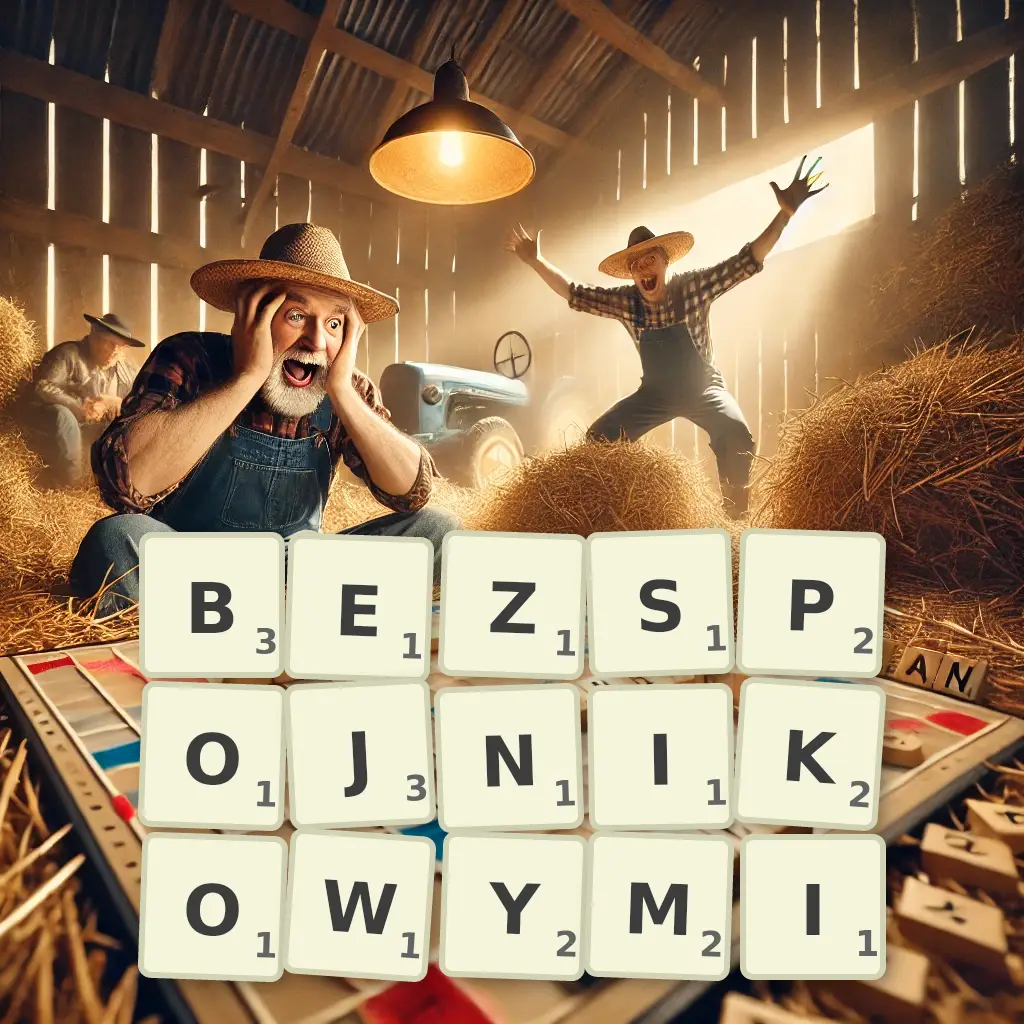 Słowa z liter BEZSPÓJNIKOWYMI