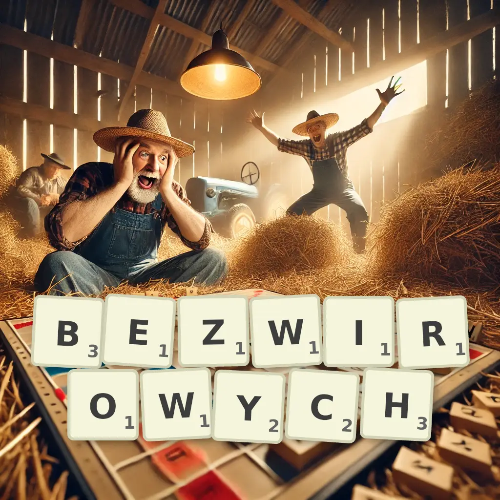Słowa z liter BEZWIROWYCH