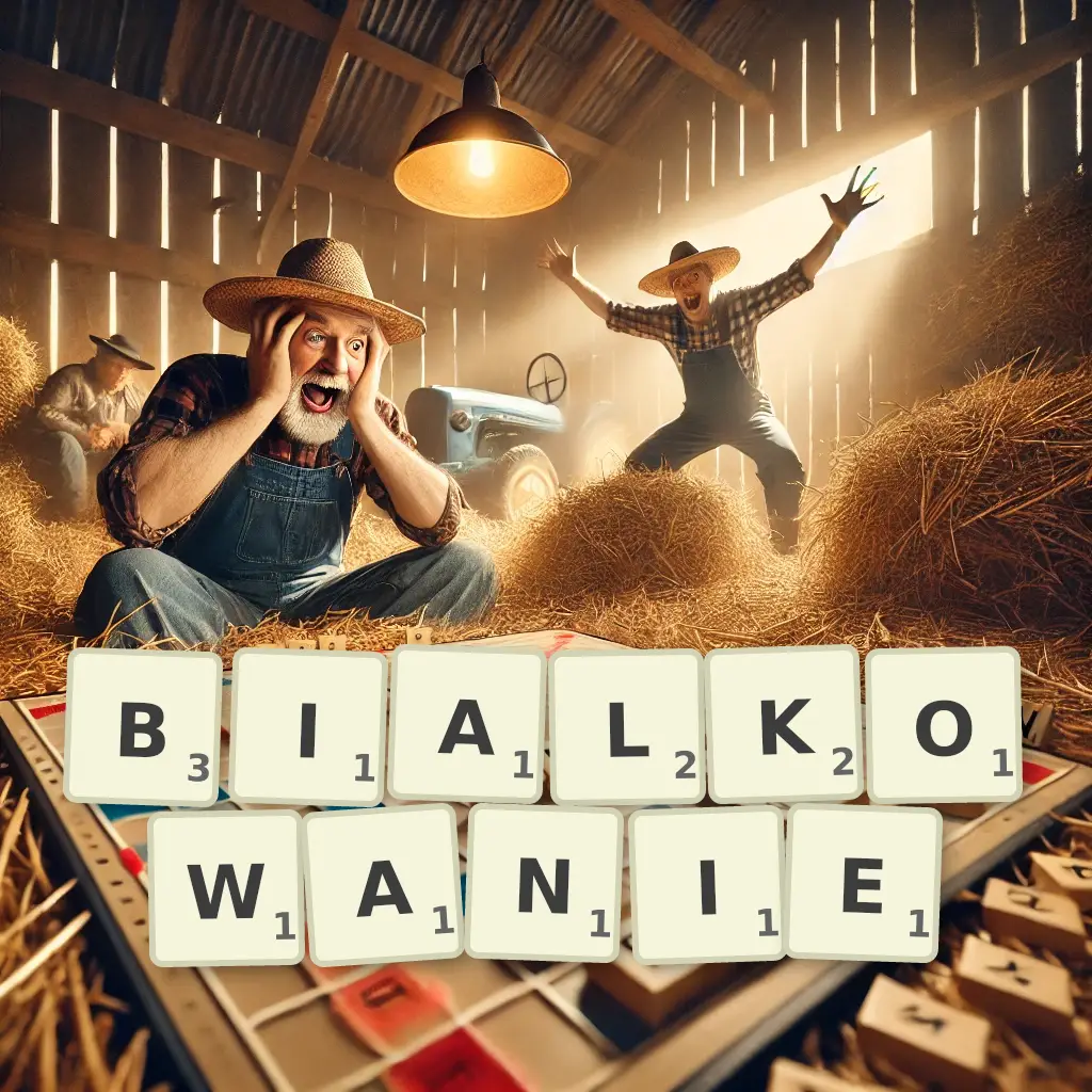 Słowa z liter BIAŁKOWANIE