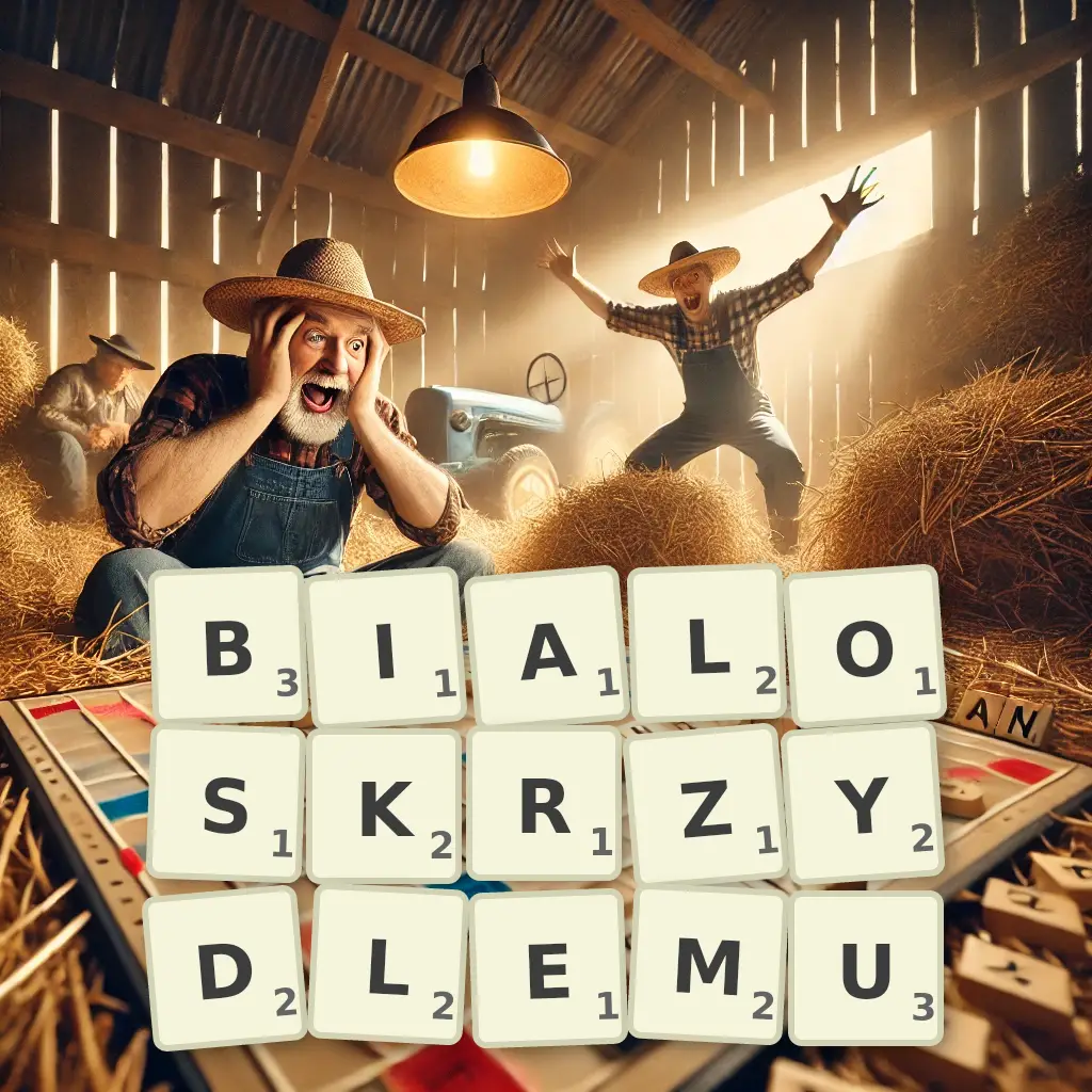 Słowa z liter BIAŁOSKRZYDŁEMU